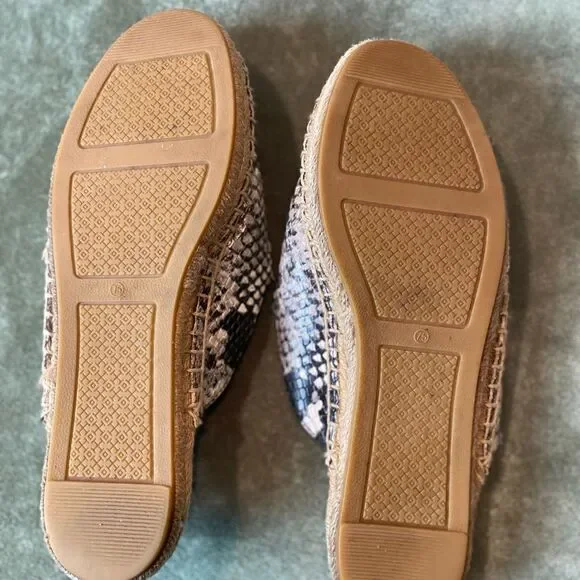 TORY BURCH Snakeskin Espadrilles